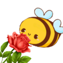 :Abeille_fleur: