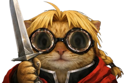 :Edward_chat_lunette_epee: