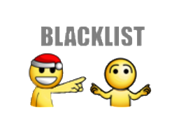 :blacklist: