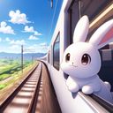 :Lapin_train: