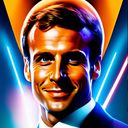 :MacronSabreBleu: