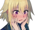 :Saber_blush: