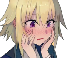 :Saber_blush: