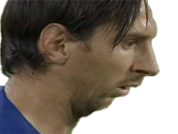 :Messi_menton_fuyant: