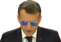 :Macron_lunettes_soleil: