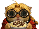 :Edward_chat_lunette_puree_Nutella: