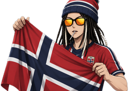 :Krist_foot_Norvege: