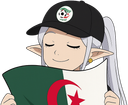 :Frieren_grand_drapeau_DZ: