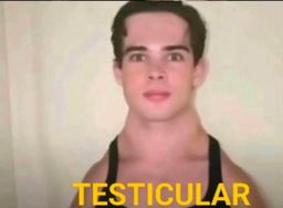 :Testicular: