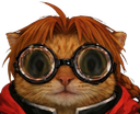 :Edward_chat_lunette_roux: