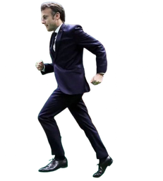 :Macron_run:
